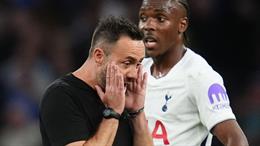 De Zerbi: Tottenham mất tự tin sau 30 phút đầu tiên